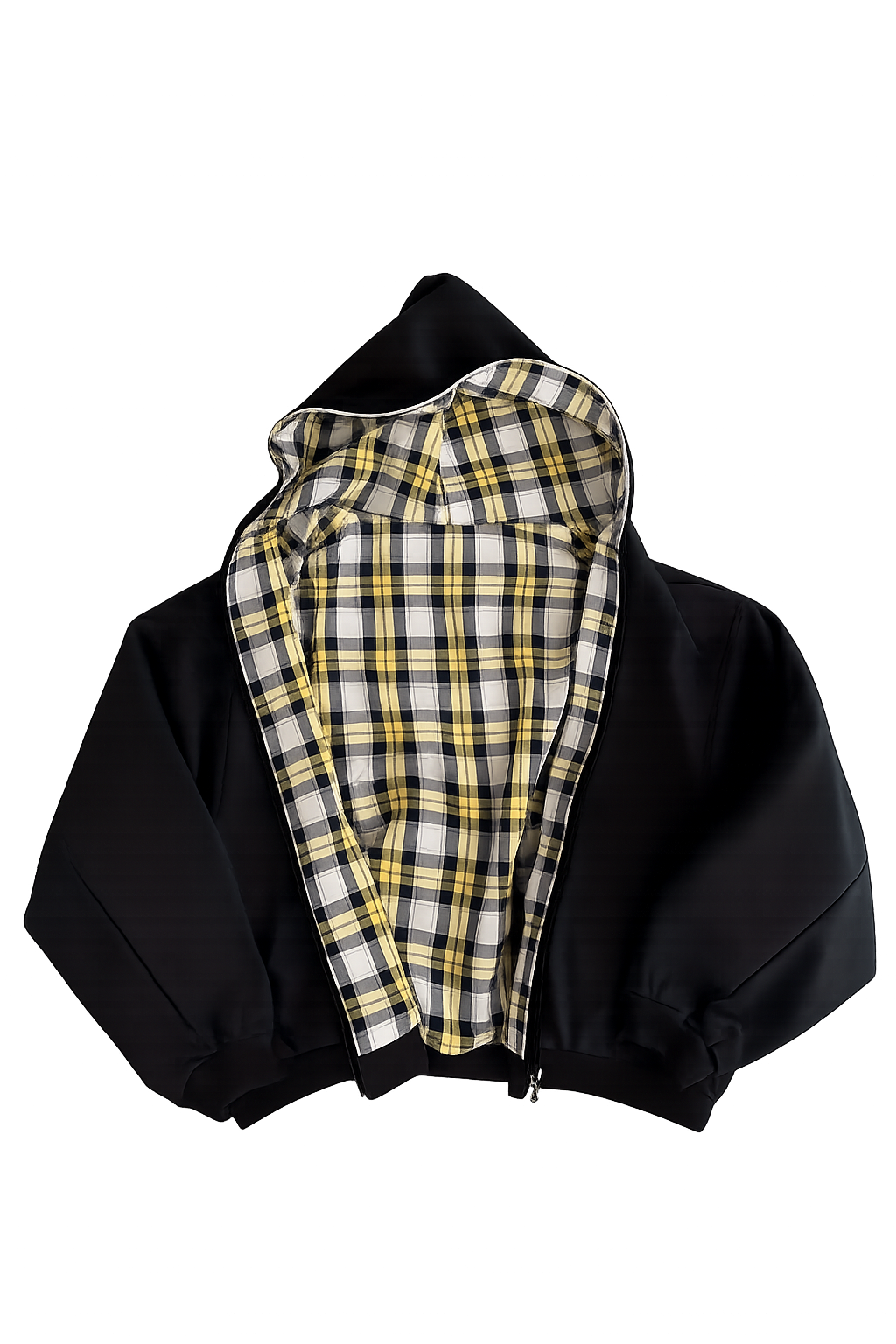 Y2K Vintage Plaid Hoodie