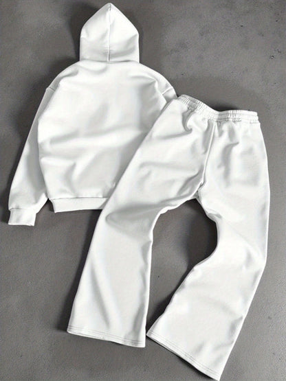 Men'S Print Consisting of a Sweatshirt And Long Pants