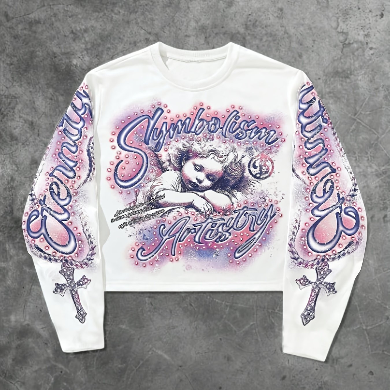 Men's Printed Casual Long Sleeved Sweatshirt