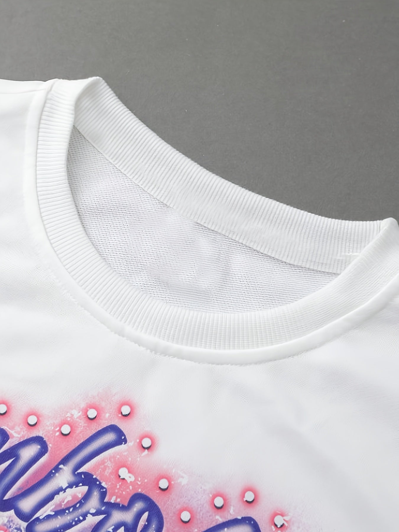 Men's Printed Casual Long Sleeved Sweatshirt