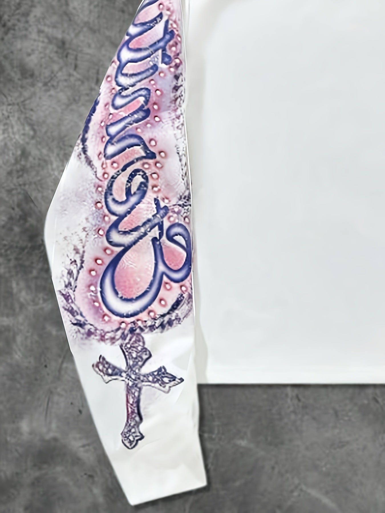 Men's Printed Casual Long Sleeved Sweatshirt