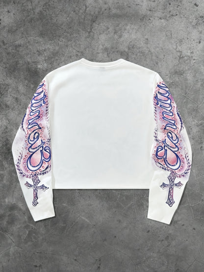 Men's Printed Casual Long Sleeved Sweatshirt